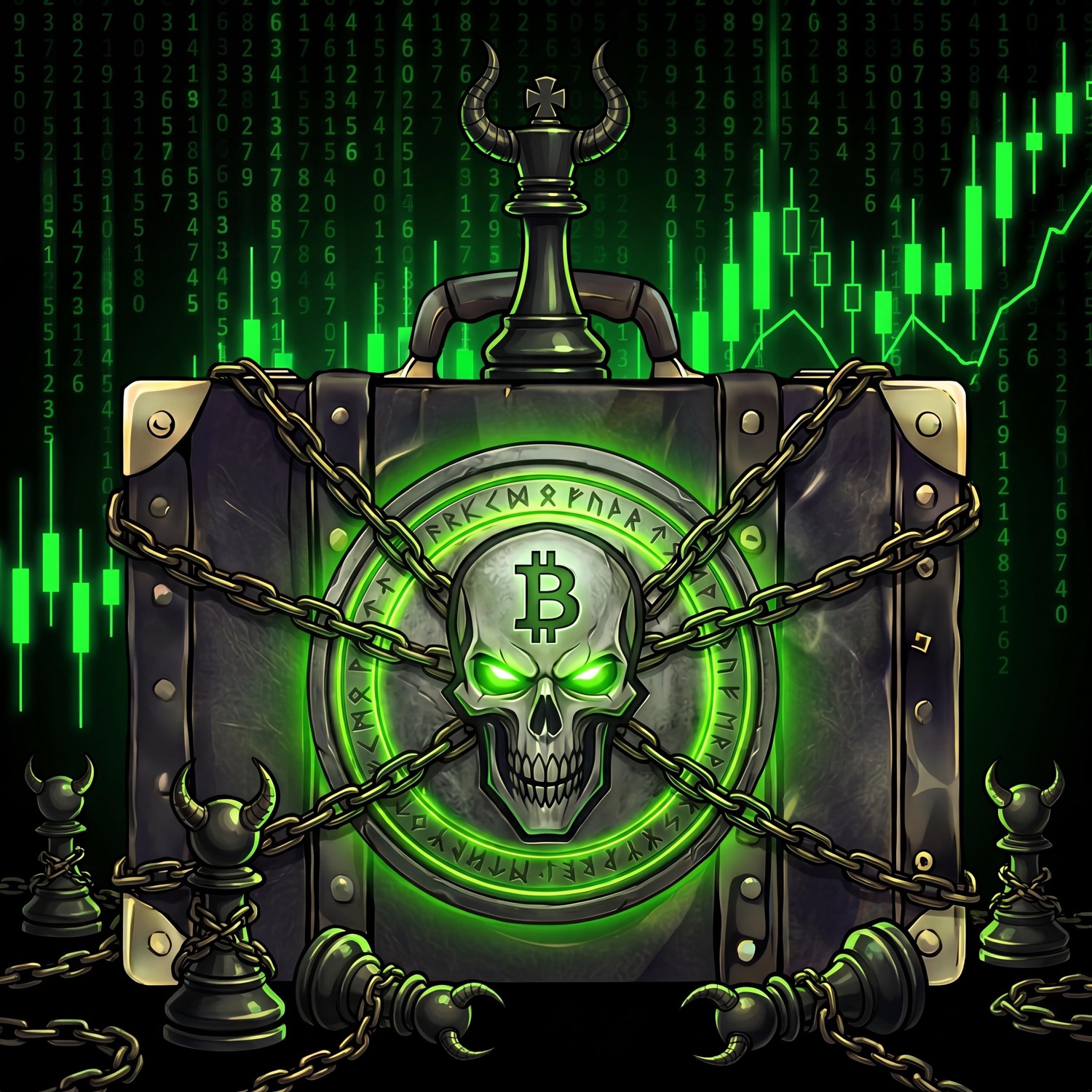 Games of Souls: Crypto Hell album cover by Exorcista