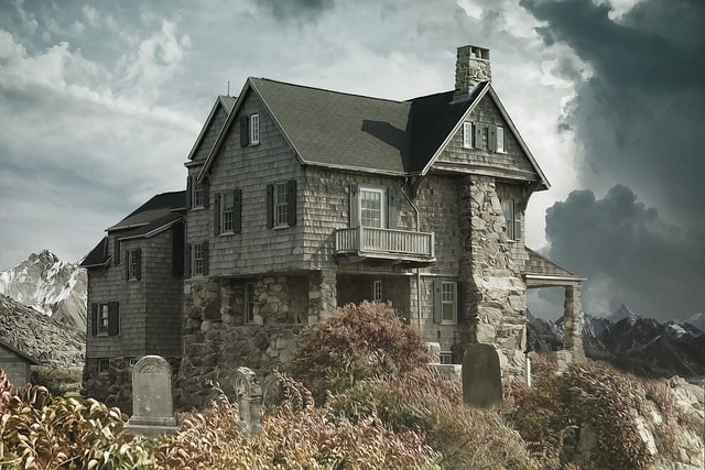 house, cemetery, haunted house, dark, horror, gothic, graveyard, haunted, tombstones, stone house, architecture, facade, exterior, house, house, house, house, house, haunted house, haunted house, horror, horror, horror
