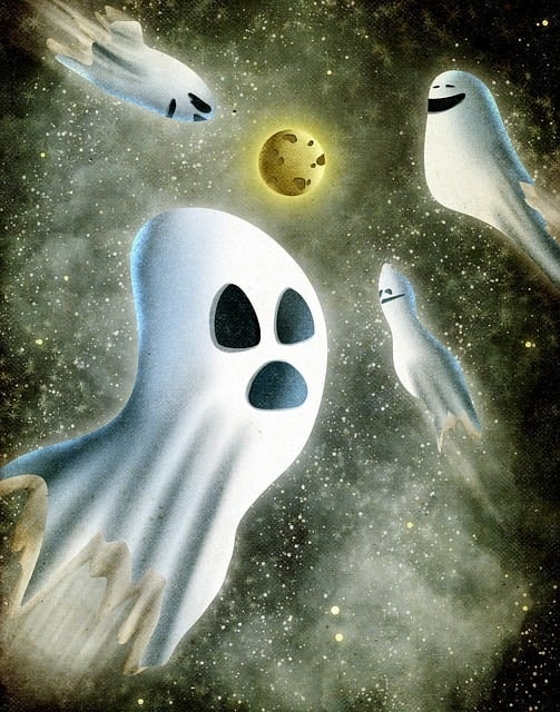ghosts, spirit, cosmos, halloween, spooky, flying, dark, moon, night, halloween, halloween, spooky, dark, dark, dark, dark, dark, moon