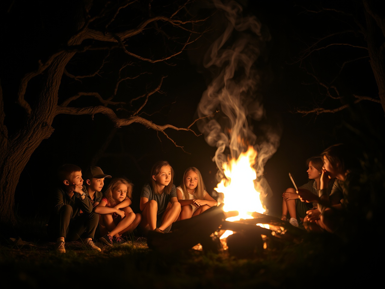 Classic Scary Stories to Tell Around the Campfire 